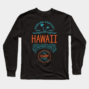 Hawaii Paradise State Long Sleeve T-Shirt